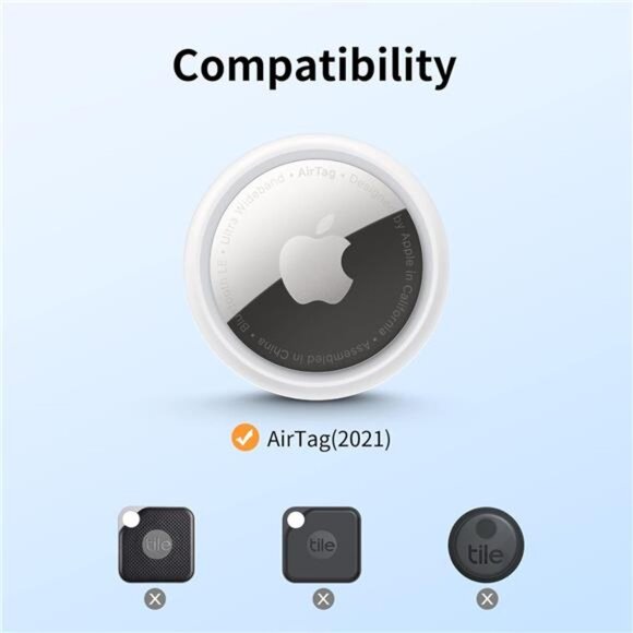 AirTag Holder - 4 Pack [Fit Tightly Design] - Picture 2 of 7